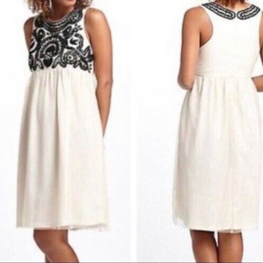 ANTHRO Sequins and Tulle dress size M